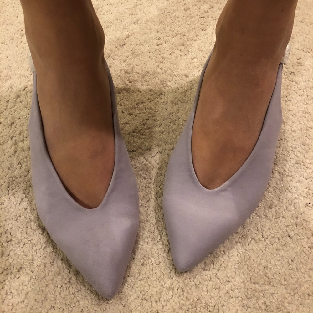 Lavender sling backs - Picture 6 of 6